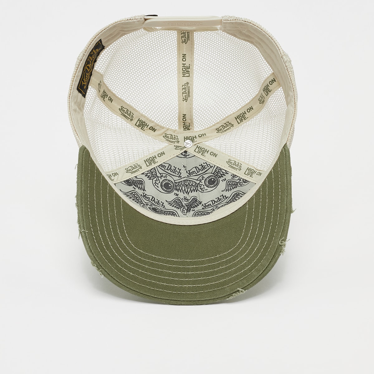 Von Dutch Originals Trucker Kiruna Caps in groen formaten: ONE SIZE