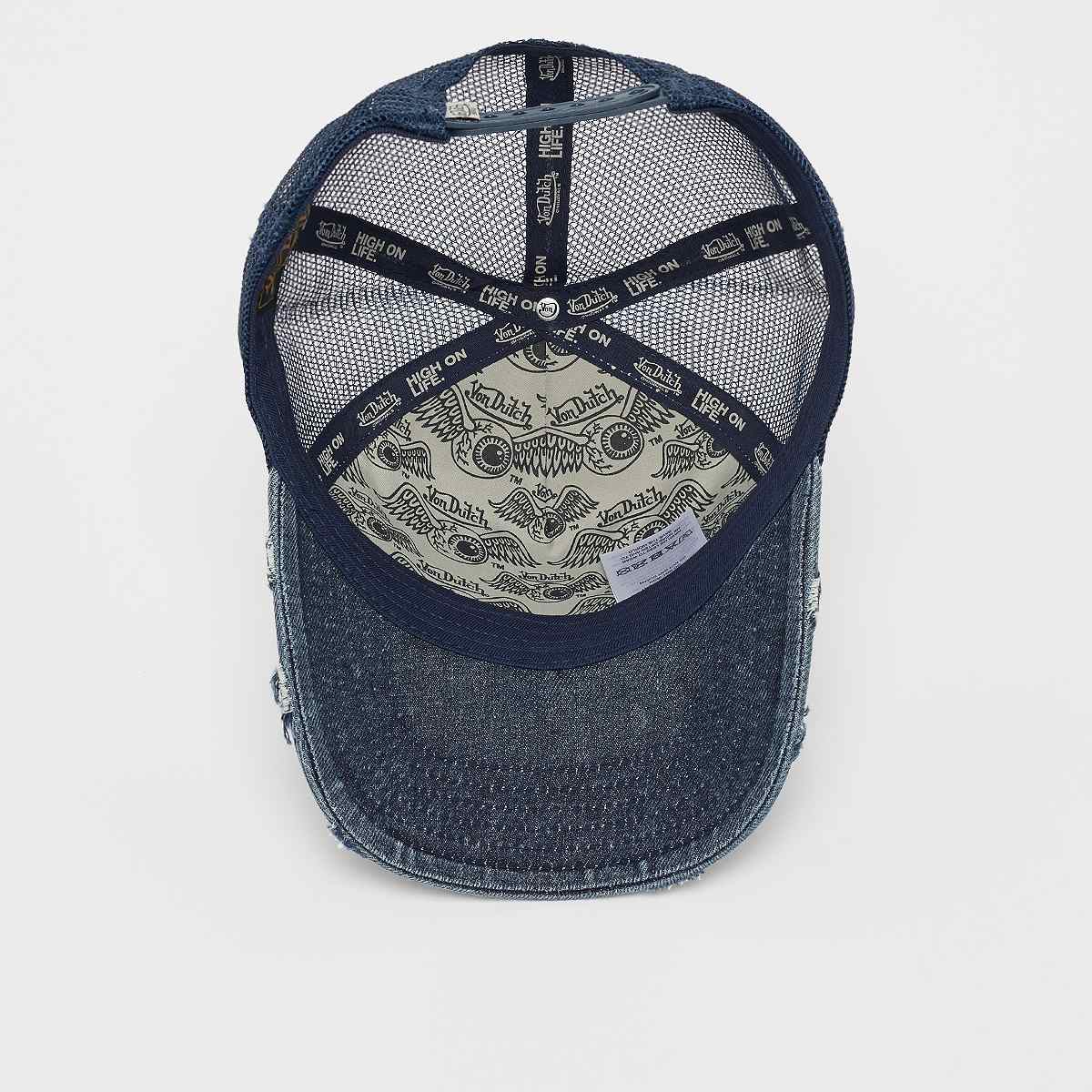 Von Dutch Originals Trucker Ballerat unisex Caps blauw Maat ONE SIZE Accessoires