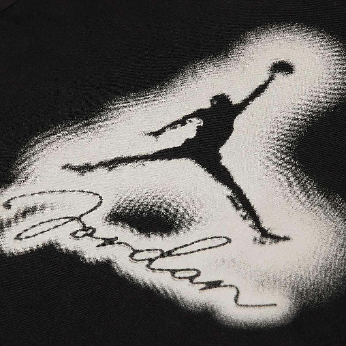 Jordan JDB MVP Airbrushed Shortsleeve T-Shirt unisex T-Shirts zwart Maat 128-132 Kleding