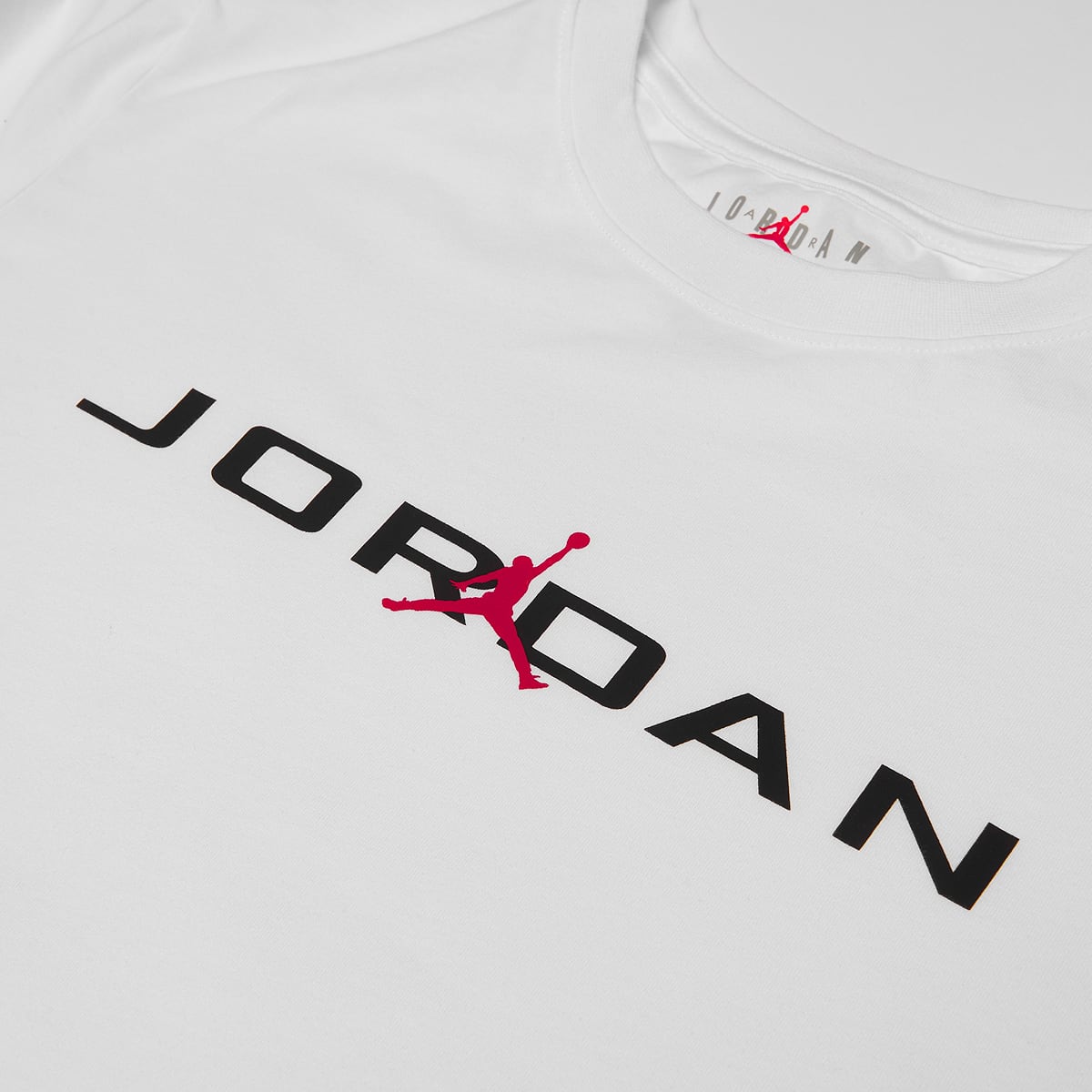 Jordan MJ Air Stretch Short Sleeve Crew unisex T-Shirts wit Maat 128-132 Kleding