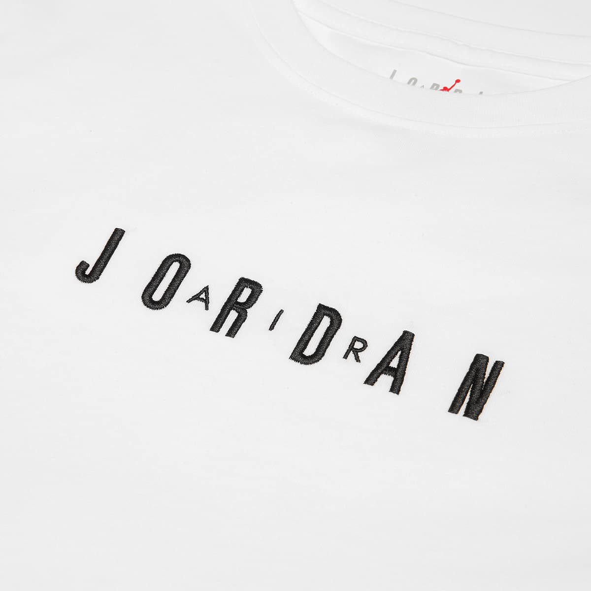 Jordan JDB Michael Jorddan Wordmark EMB Crew unisex T-Shirts wit Maat 128-132 Kleding