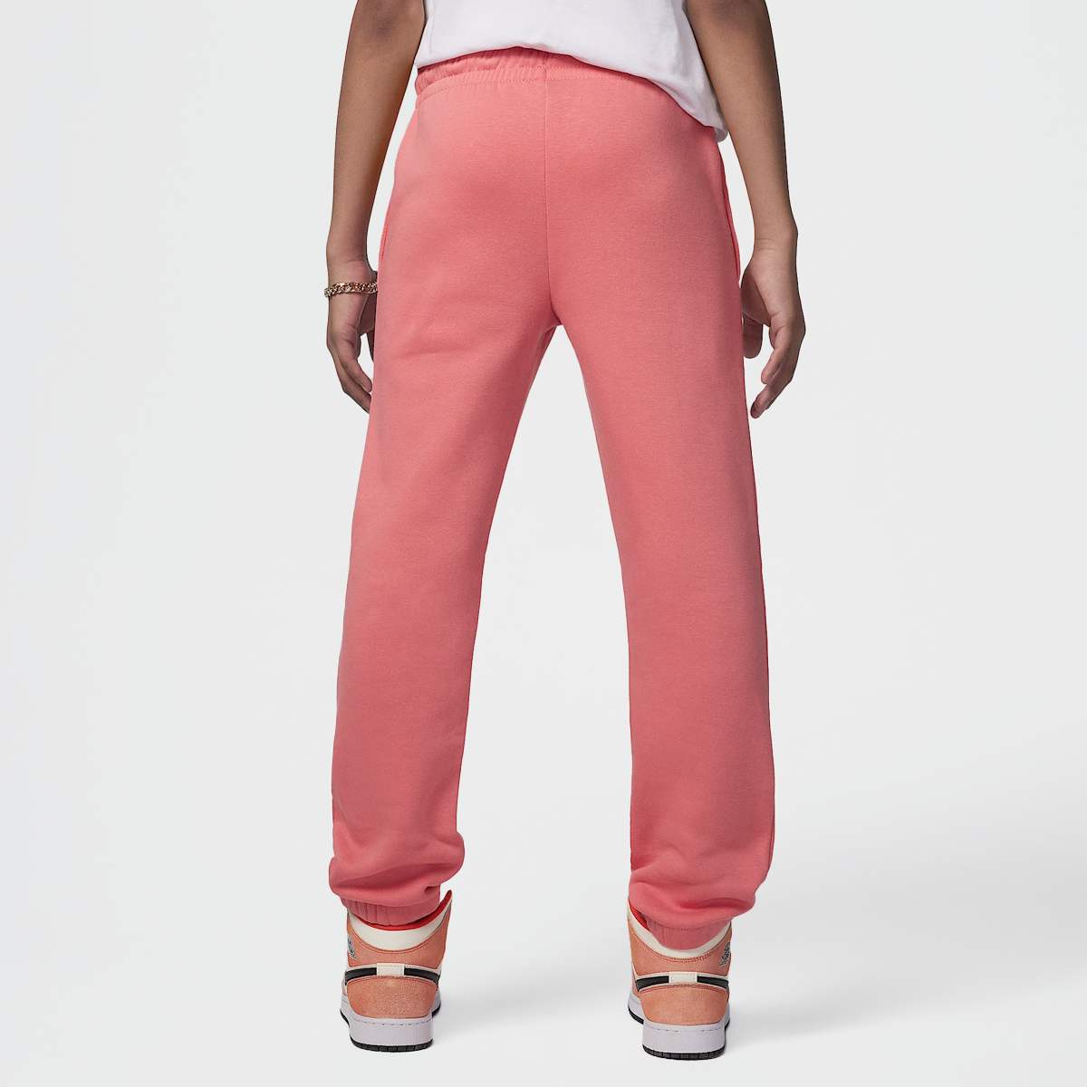 Jordan Brooklyn Essentials Pants unisex Trainingsbroeken lichtroze Maat 155-159 Kleding