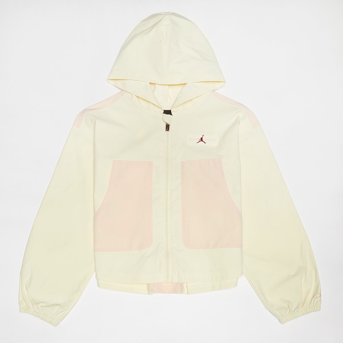 Jordan, Crafted Utility Woven Full-Zip Jacket, beige