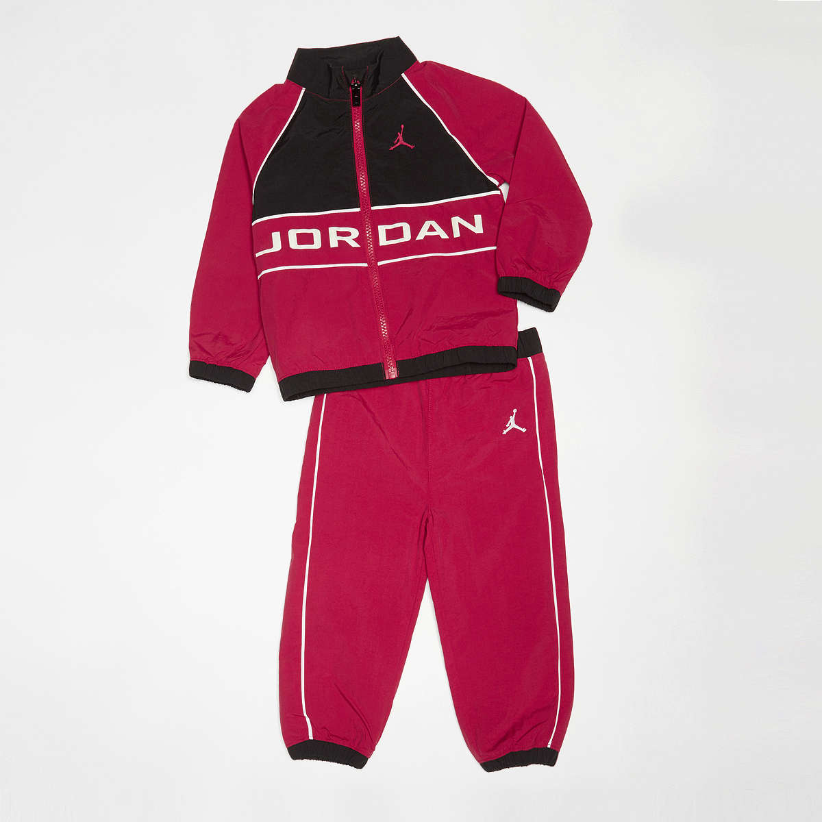 Jordan, Junior Jordan Wind Breaker Piping, red