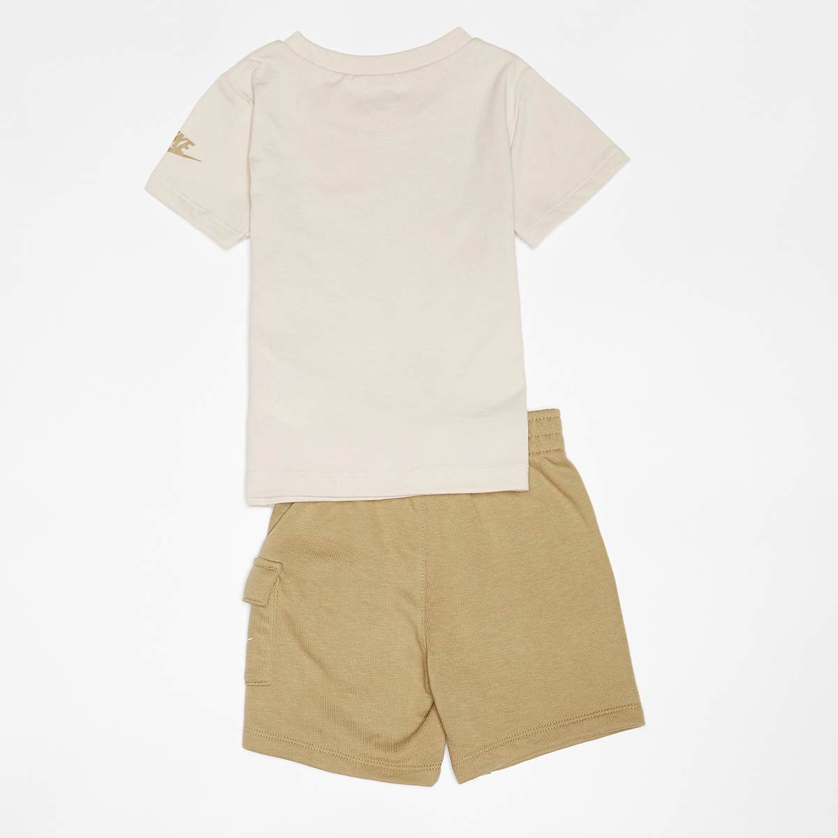 Nike Sportswear High Brand Read Cargo Shorts Set (2 Piece) unisex Baby Rompers & Sets beige M Kleding