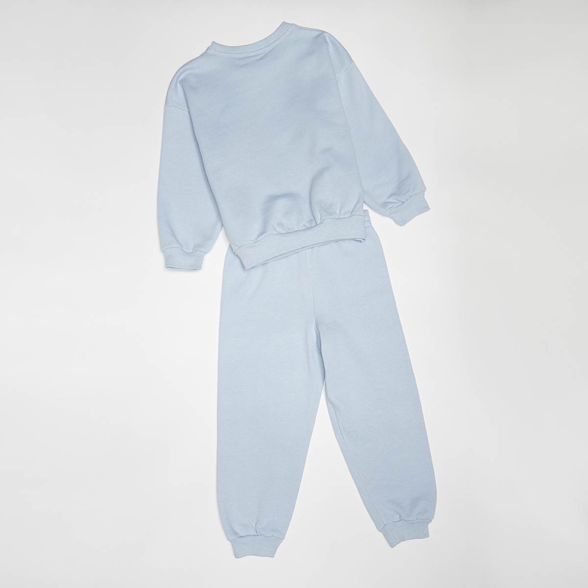 Nike Essential Fleece Crew Set Baby Rompers & Sets in blauw formaten: 104 110