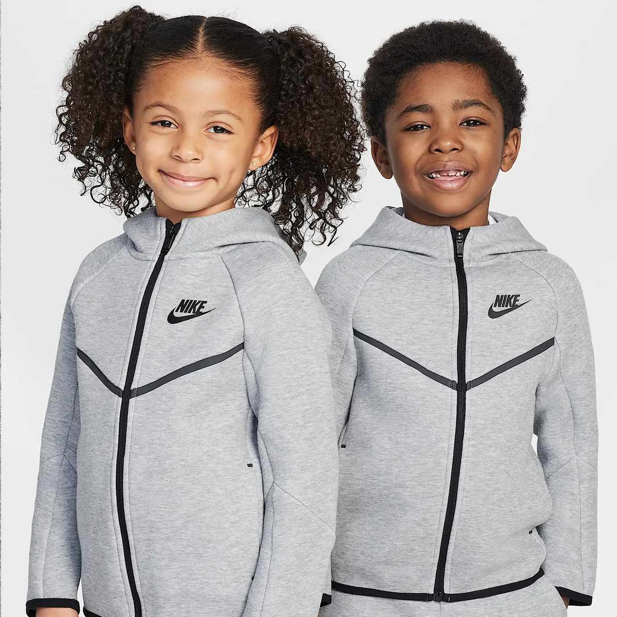 Nike Tech Fleece Full-Zip Set unisex Baby Rompers & Sets grijs 98 Kleding