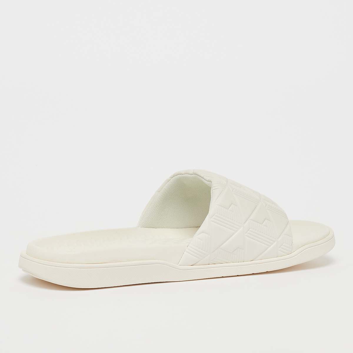 Lacoste SERVE SLIDE DUAL 1251CMA MONOGRAM wht blk Slides & Sandalen in wit formaten: 39.5