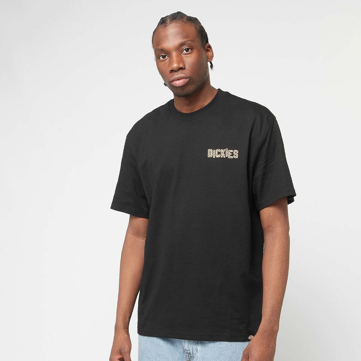 Dickies Bricklane Shortsleeve Tee men T-Shirts & Polo's zwart Maat S Kleding
