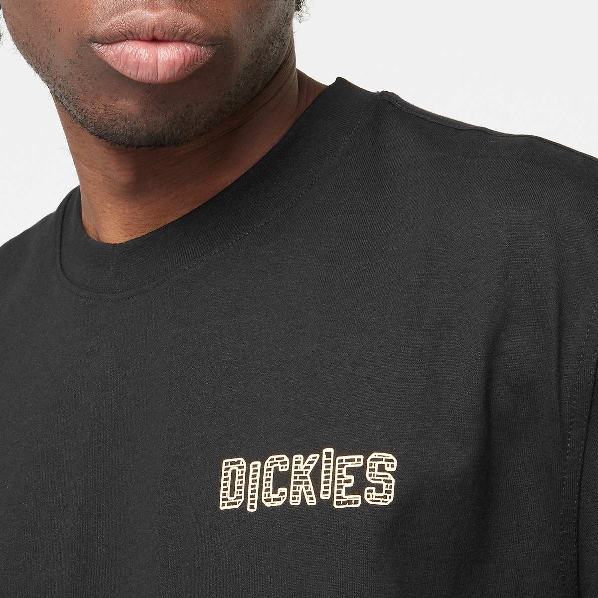 Dickies Bricklane Shortsleeve Tee men T-Shirts & Polo's zwart Maat S Kleding