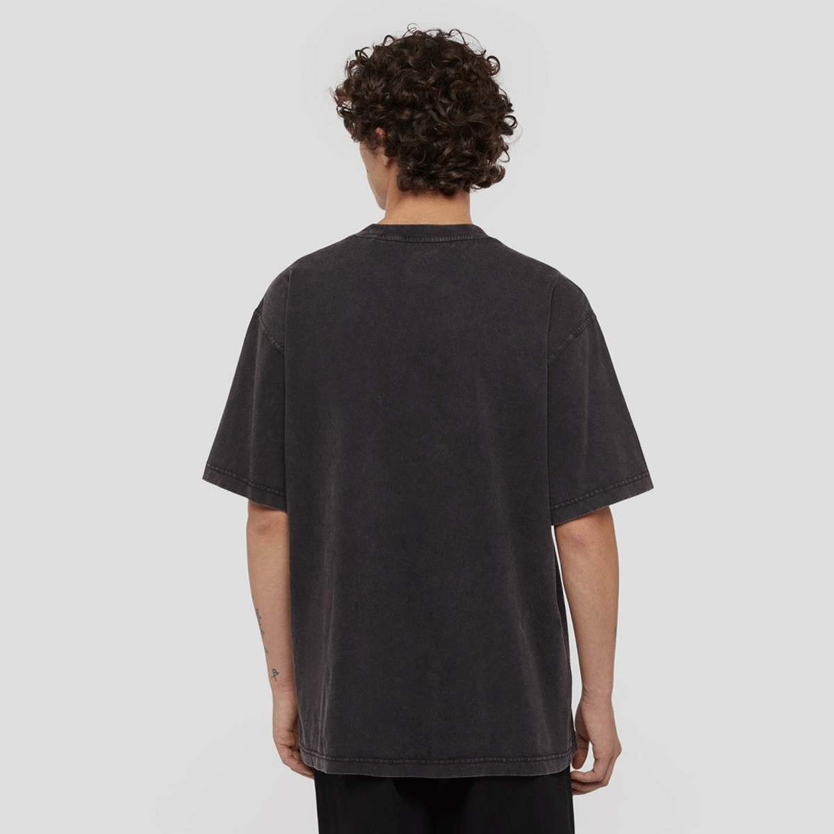 Dickies Plentywood Tee Short Sleeve men T-Shirts & Polo's grijs Maat S Kleding