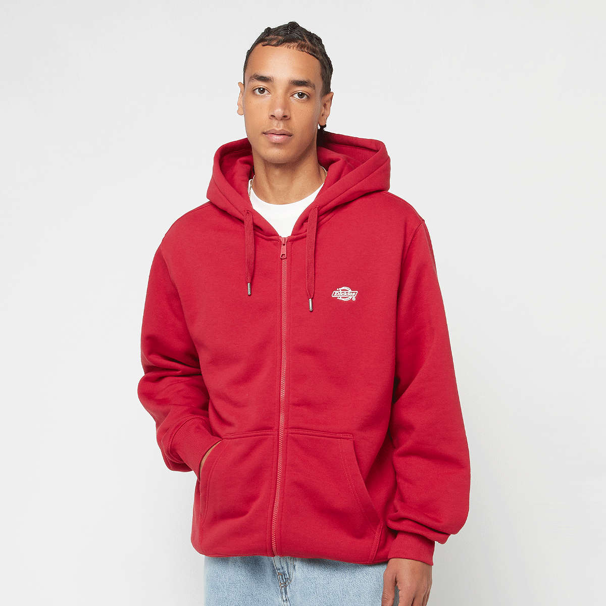 Dickies, Summerdale Zip Through, red