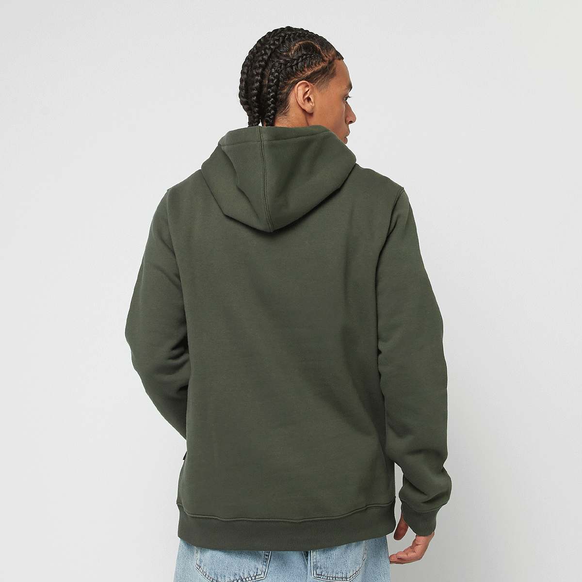 Dickies Oakport Hoodie men Hoodies & Sweaters groen Maat S Kleding
