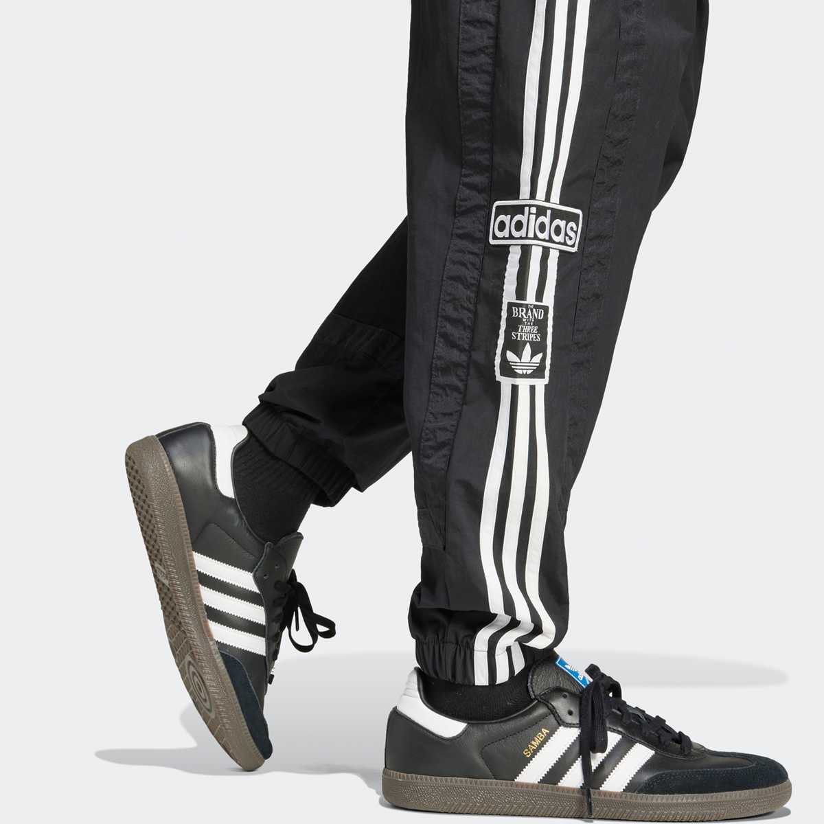adidas Originals Adibreak woven trainingshose men Trainingsbroeken zwart Maat S Kleding