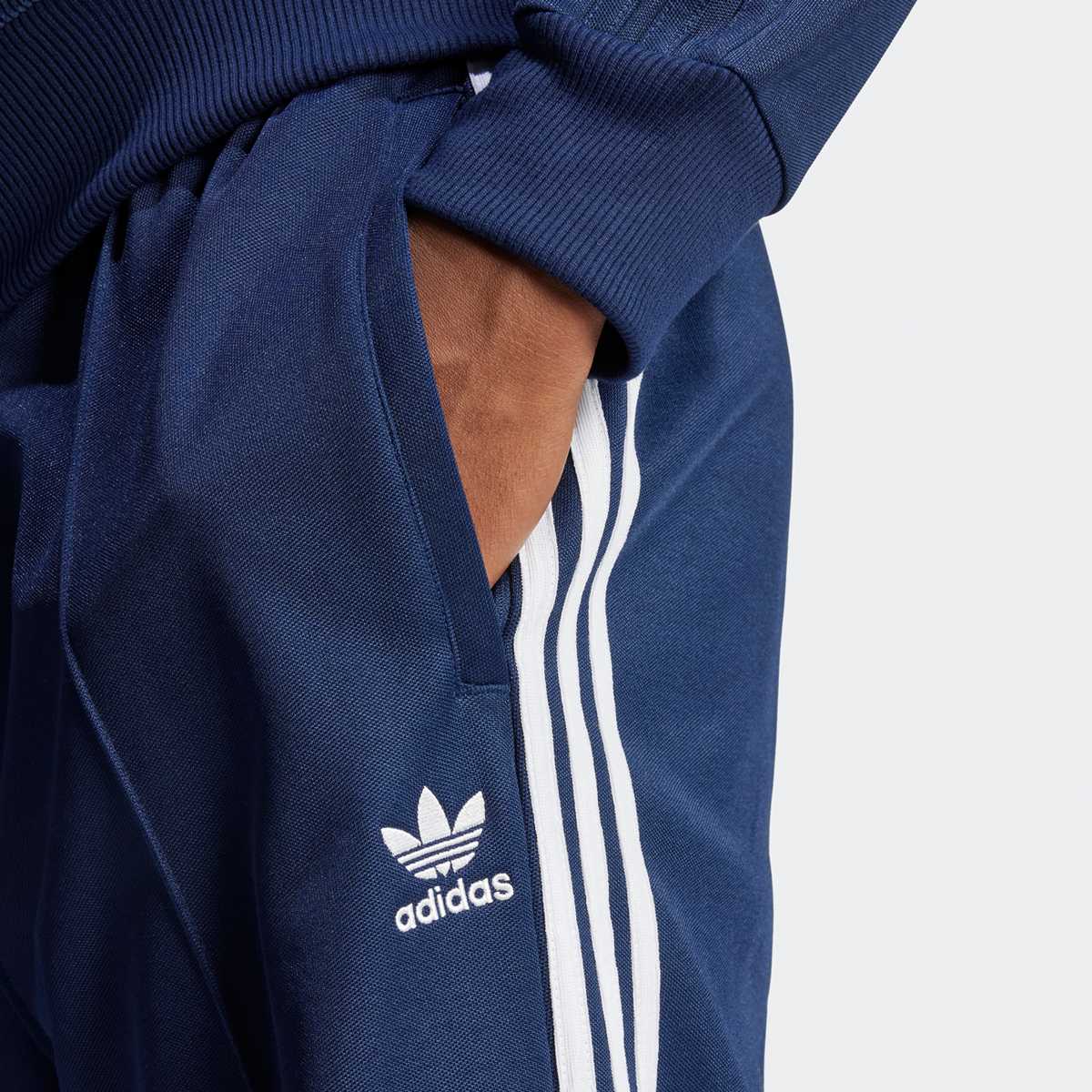 adidas Originals Baggy trainingshose men Trainingsbroeken blauw Maat S Kleding