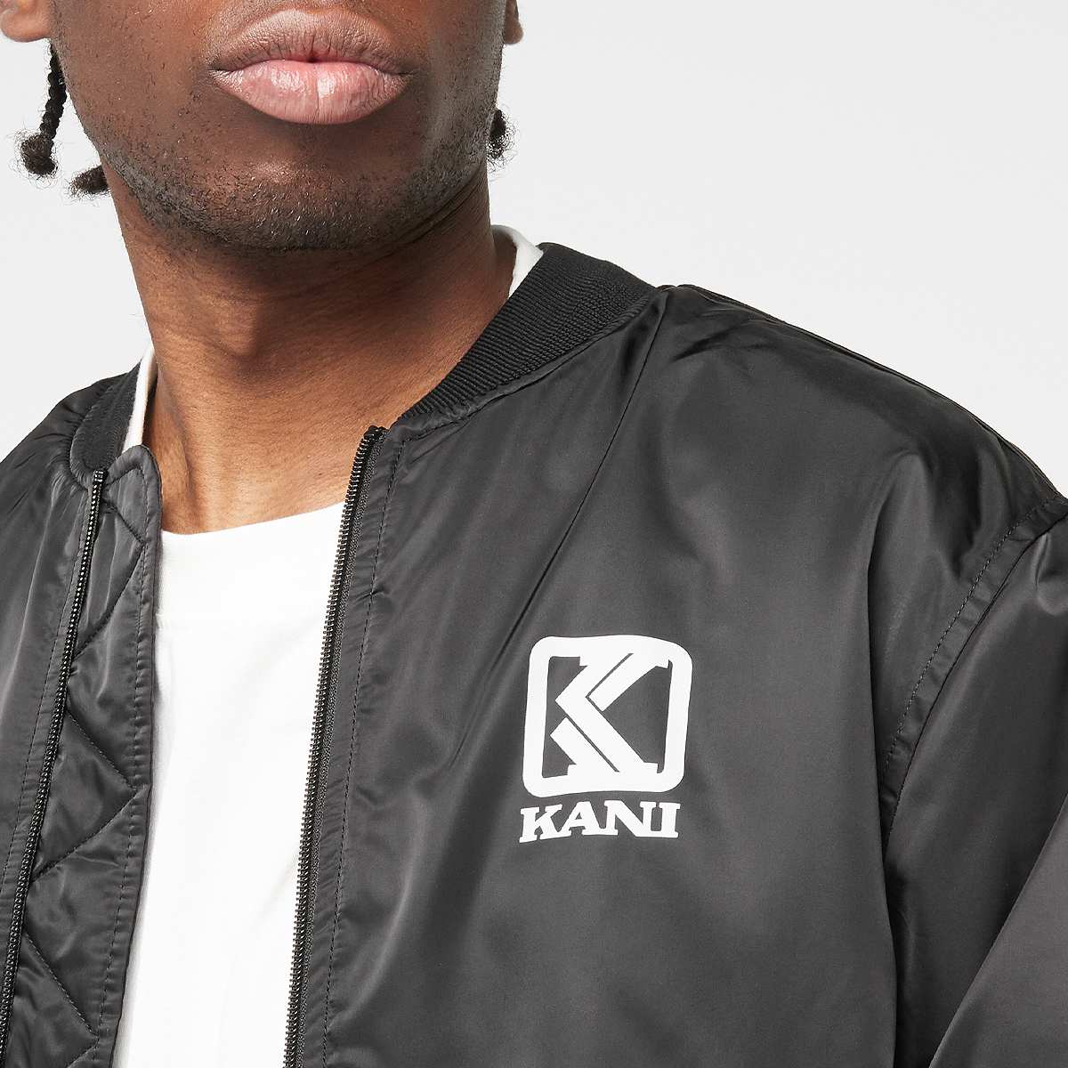 Karl Kani Og Bomber Jacket Men Bomberjacks zwart Maat S Kleding