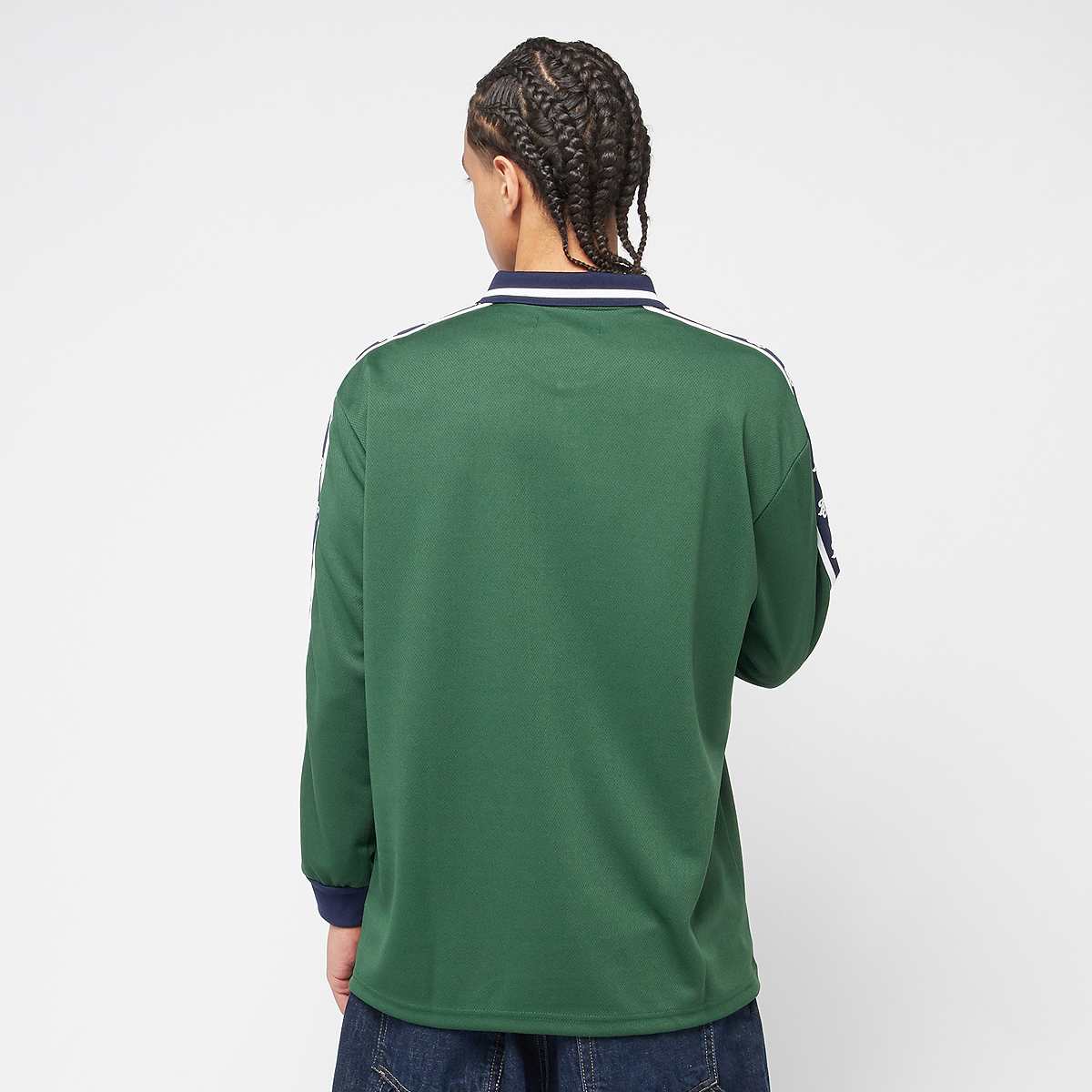 Another Cotton Lab Longsleeve Sport Jersey men Longsleeves groen Maat S Kleding