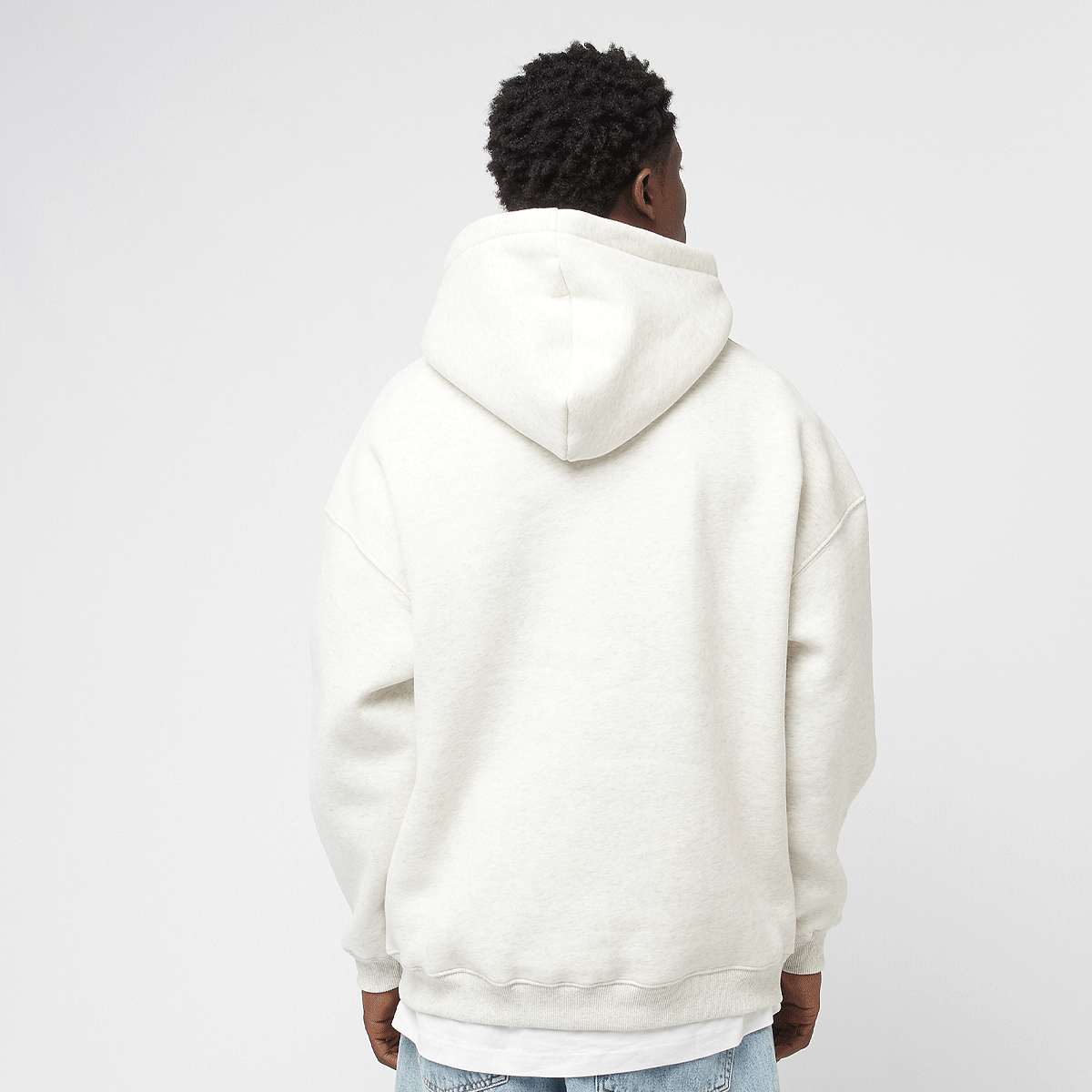 Another Cotton Lab Athletics Oversized Hoodie men Hoodies & Sweaters grijs Maat S Kleding
