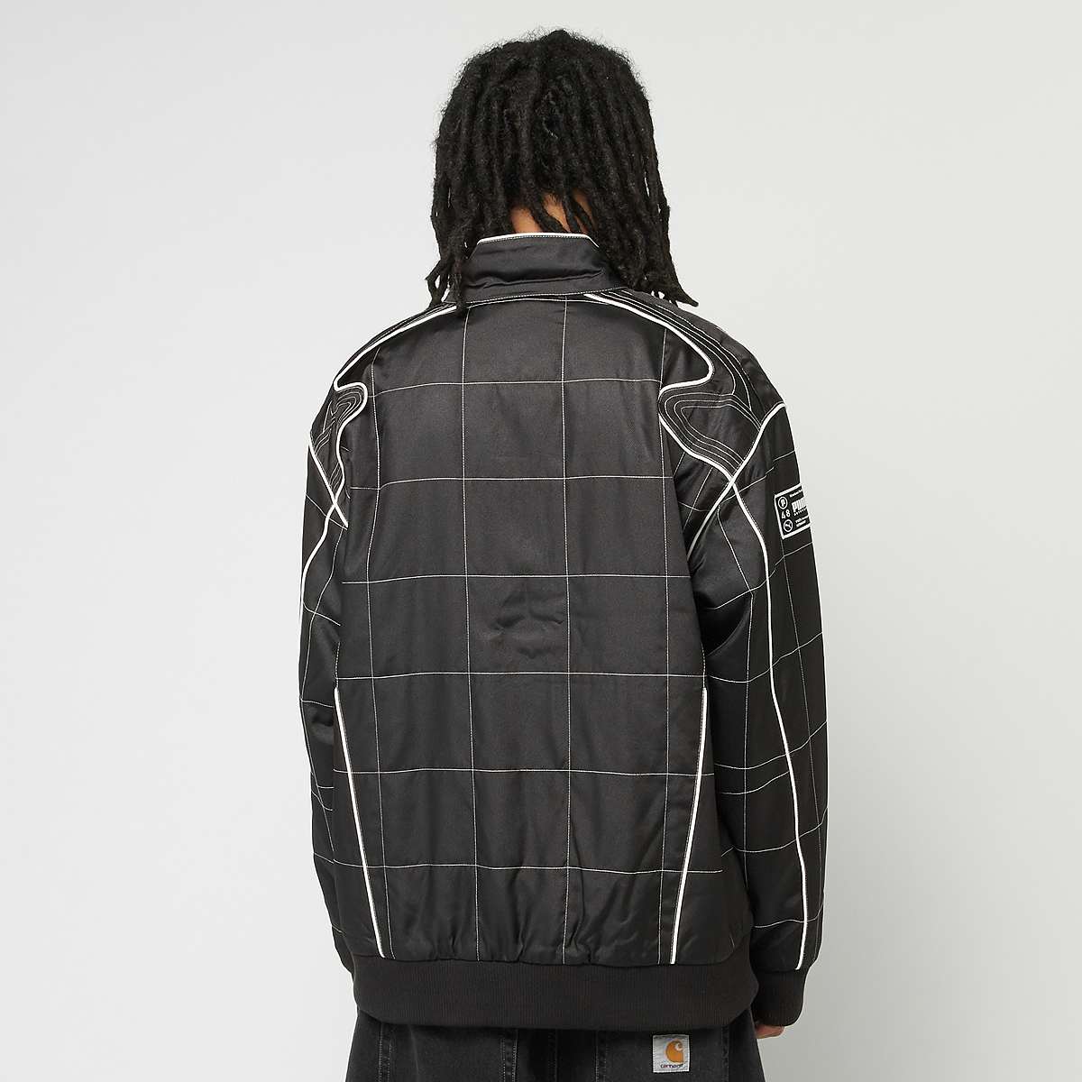 Puma Archive Seasonal Relaxed Racer Jacket men Bomberjacks zwart Maat L Kleding