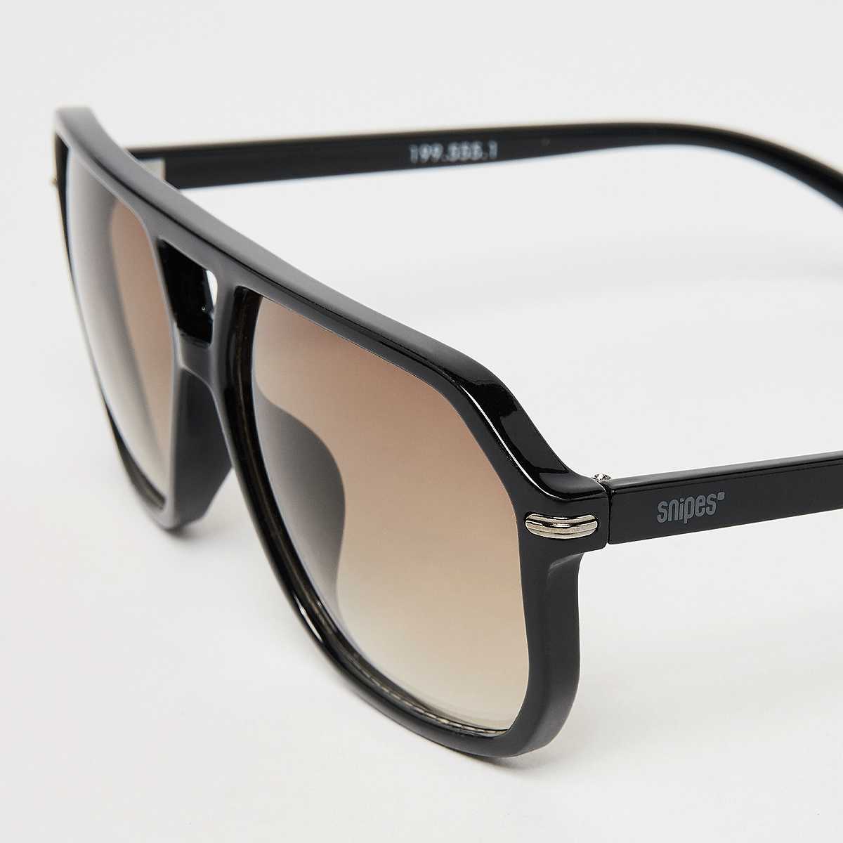 SNIPES Piloten Zonnebrillen unisex zwart Maat ONE SIZE Accessoires