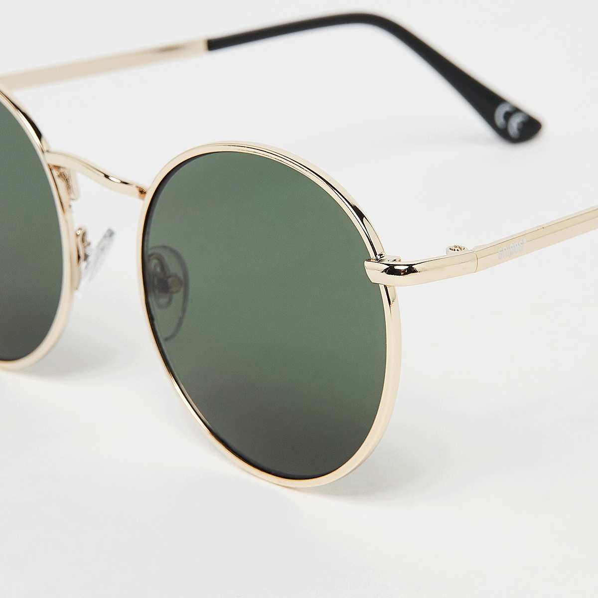SNIPES Ronde Zonnebrillen unisex goud Maat ONE SIZE Accessoires