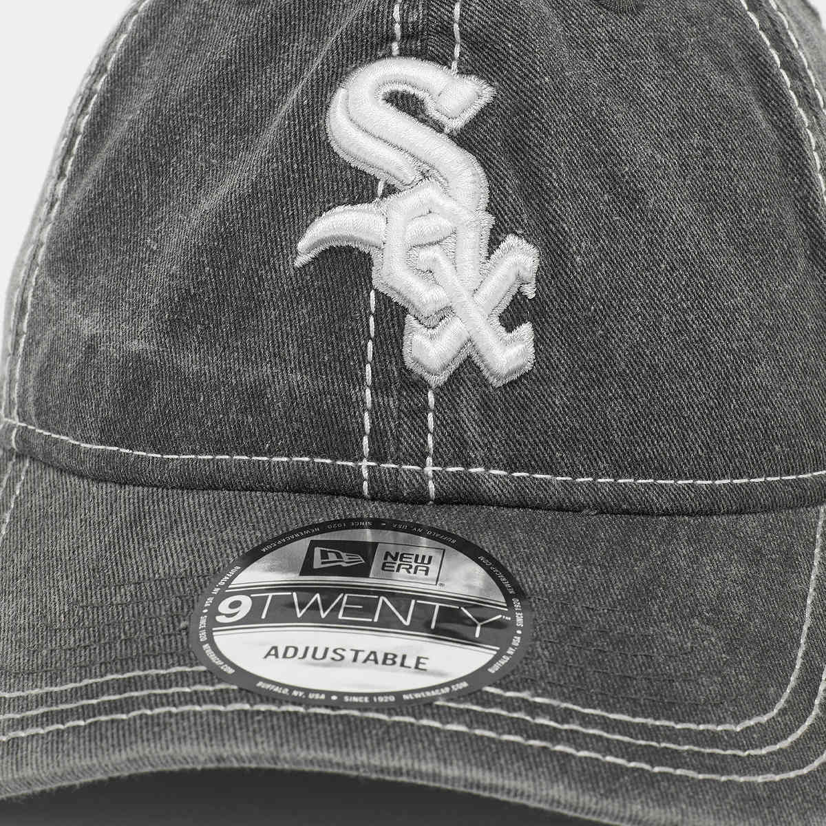new era 9TWENTY Washed Contrast Chicago White Sox Caps in grijs formaten: ONE SIZE