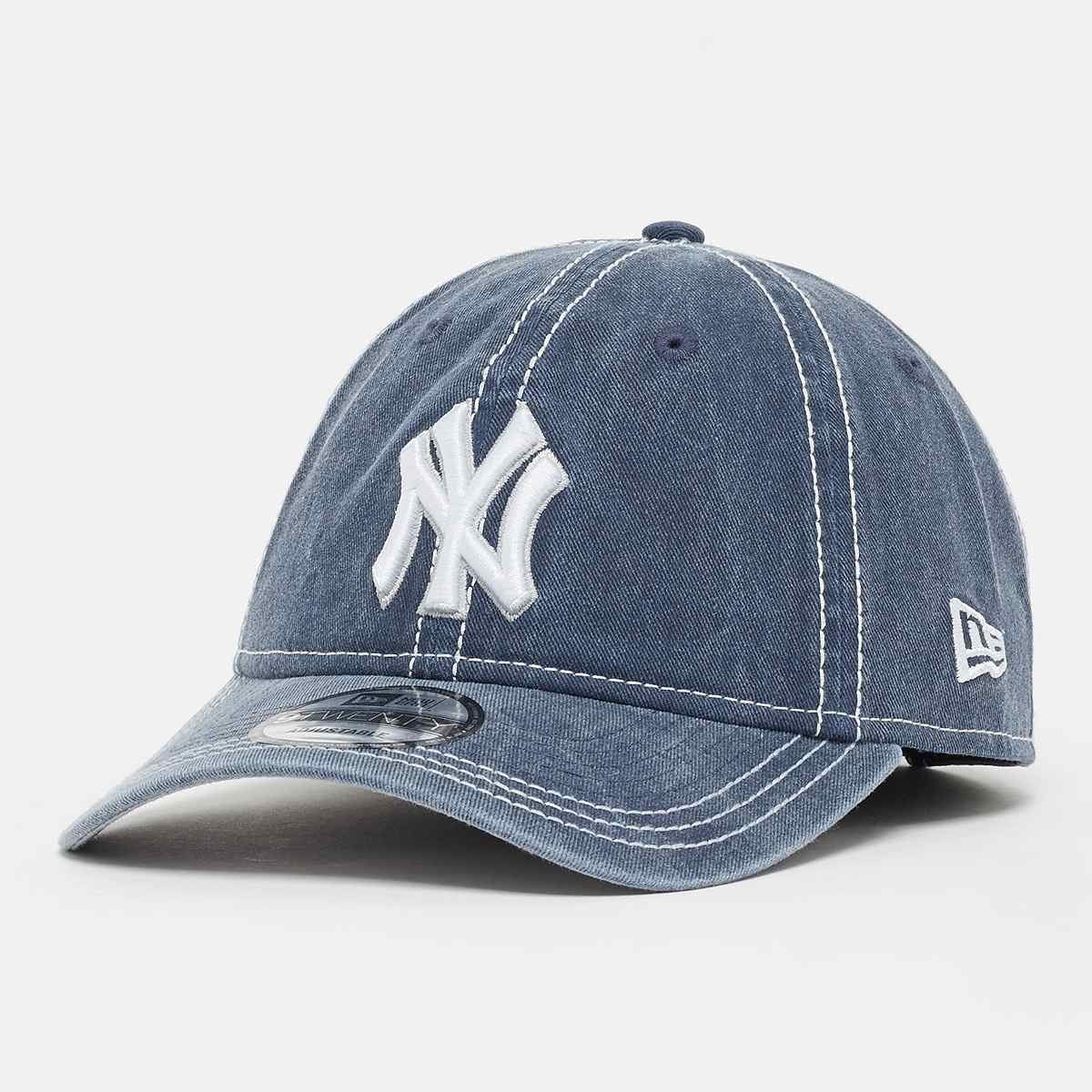New era 9Twenty Washed Contrast New York Yankees Caps in blauw formaten: ONE SIZE