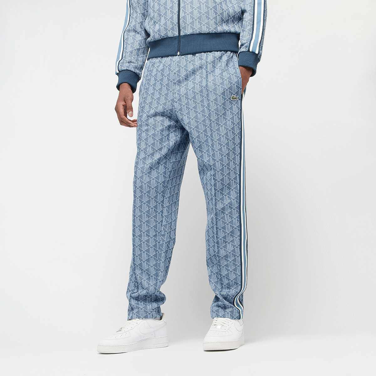 Unselected, Lacoste, Trackpants Paris with monogramm, blue (Sold-out)