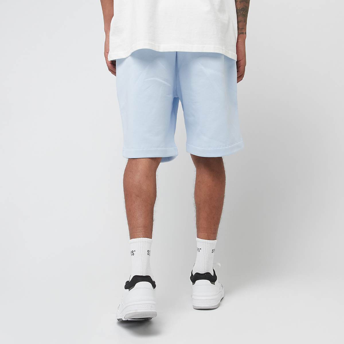 Lacoste Shorts men Sportshorts blauw Maat S Kleding