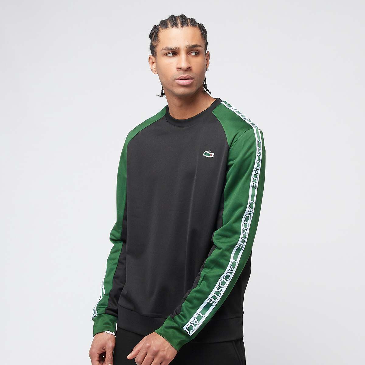 Lacoste Sweatshirt Hoodies & Sweaters in zwart formaten: XL