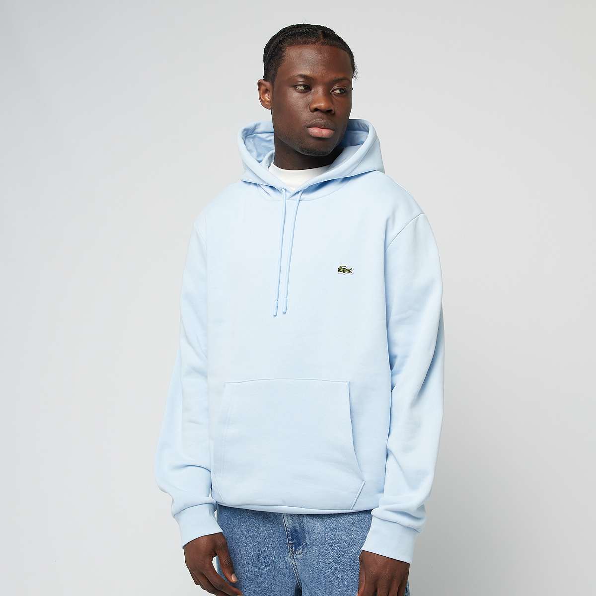 Lacoste Sweatshirts men Hoodies & Sweaters blauw Maat S Kleding
