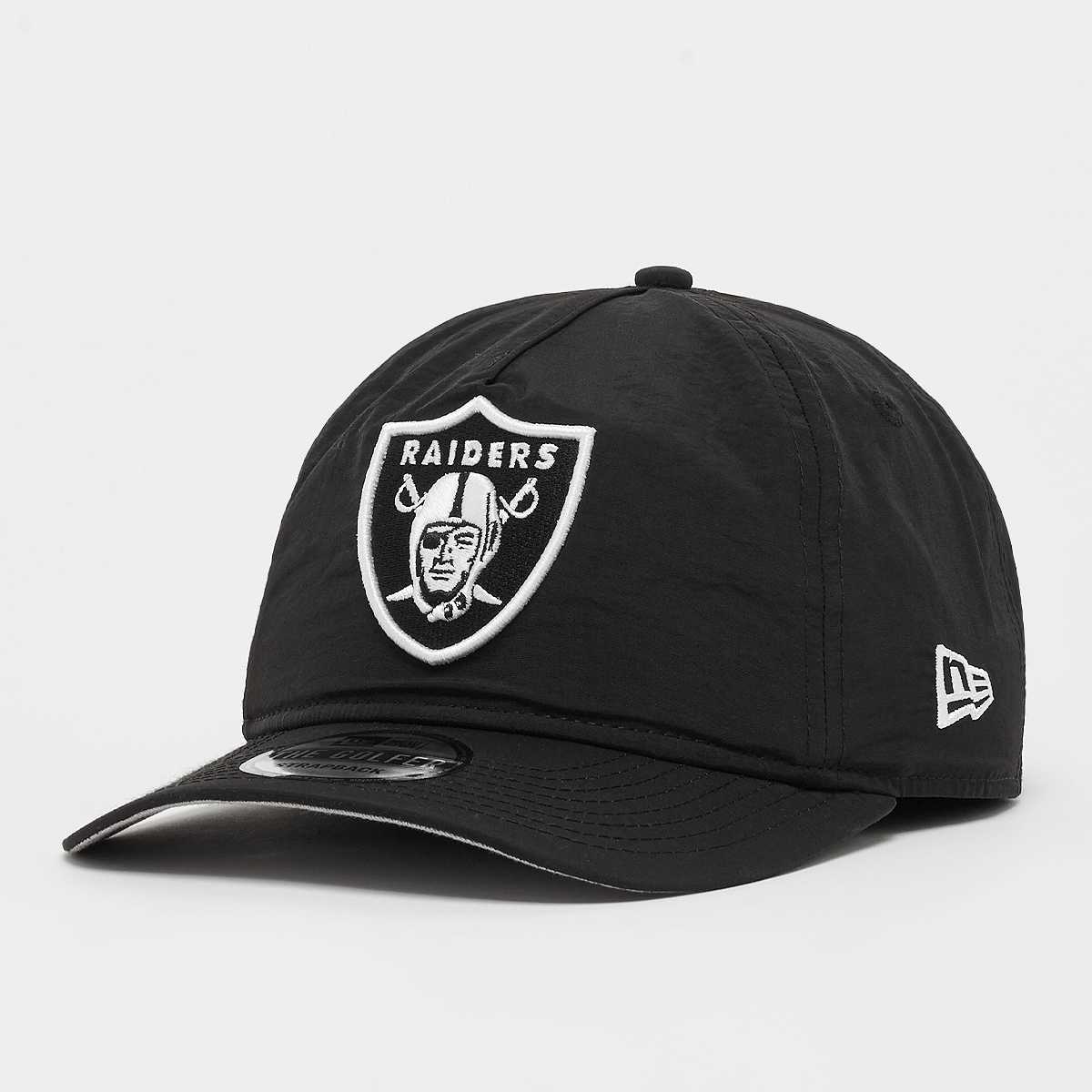 New era Golfer Curved Visor Everyday Nylon Las Vegas Raiders unisex Caps zwart Maat ONE SIZE Accessoires