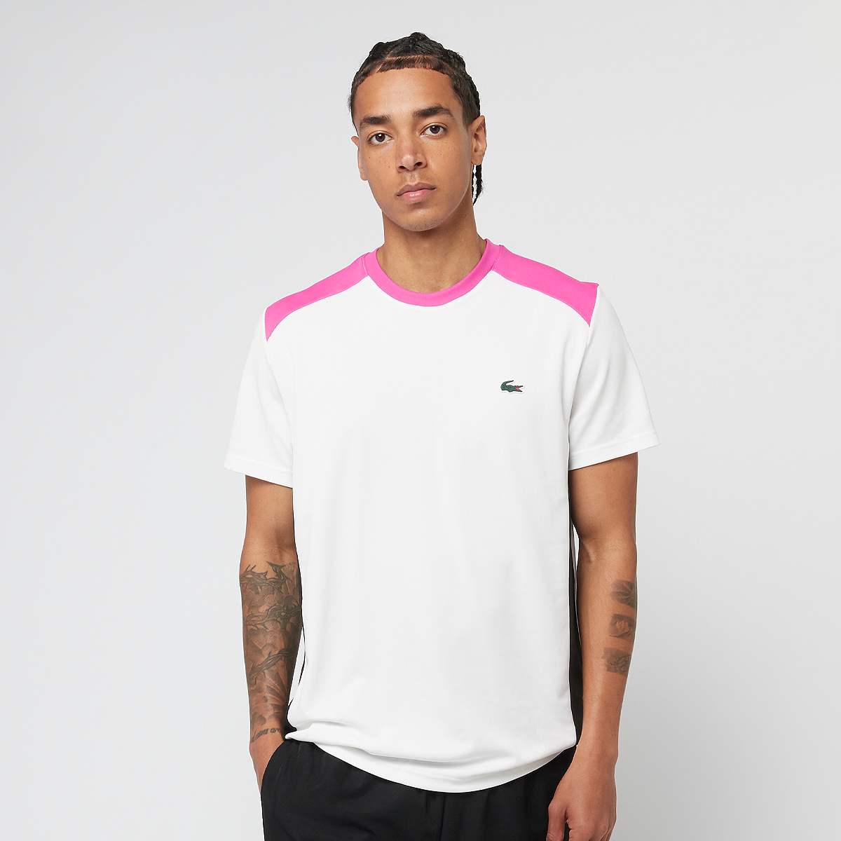Lacoste T-Shirt T-Shirts & Polo's in wit formaten: S