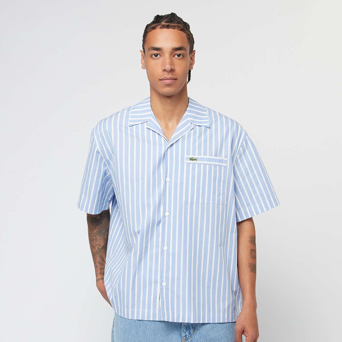 Selected, Lacoste, Oberhemd, blue