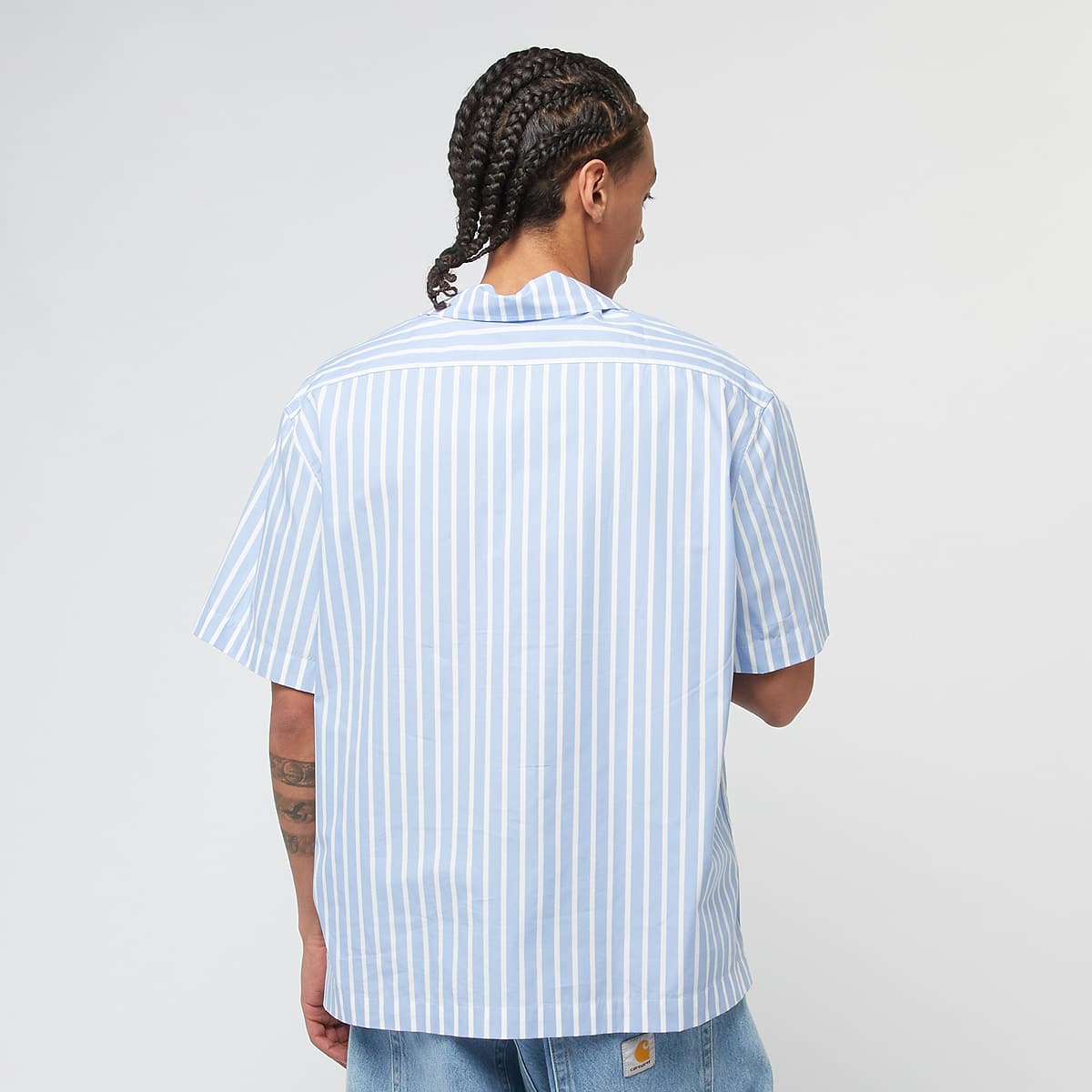 Lacoste Oberhemd men Overhemden blauw Maat S Kleding