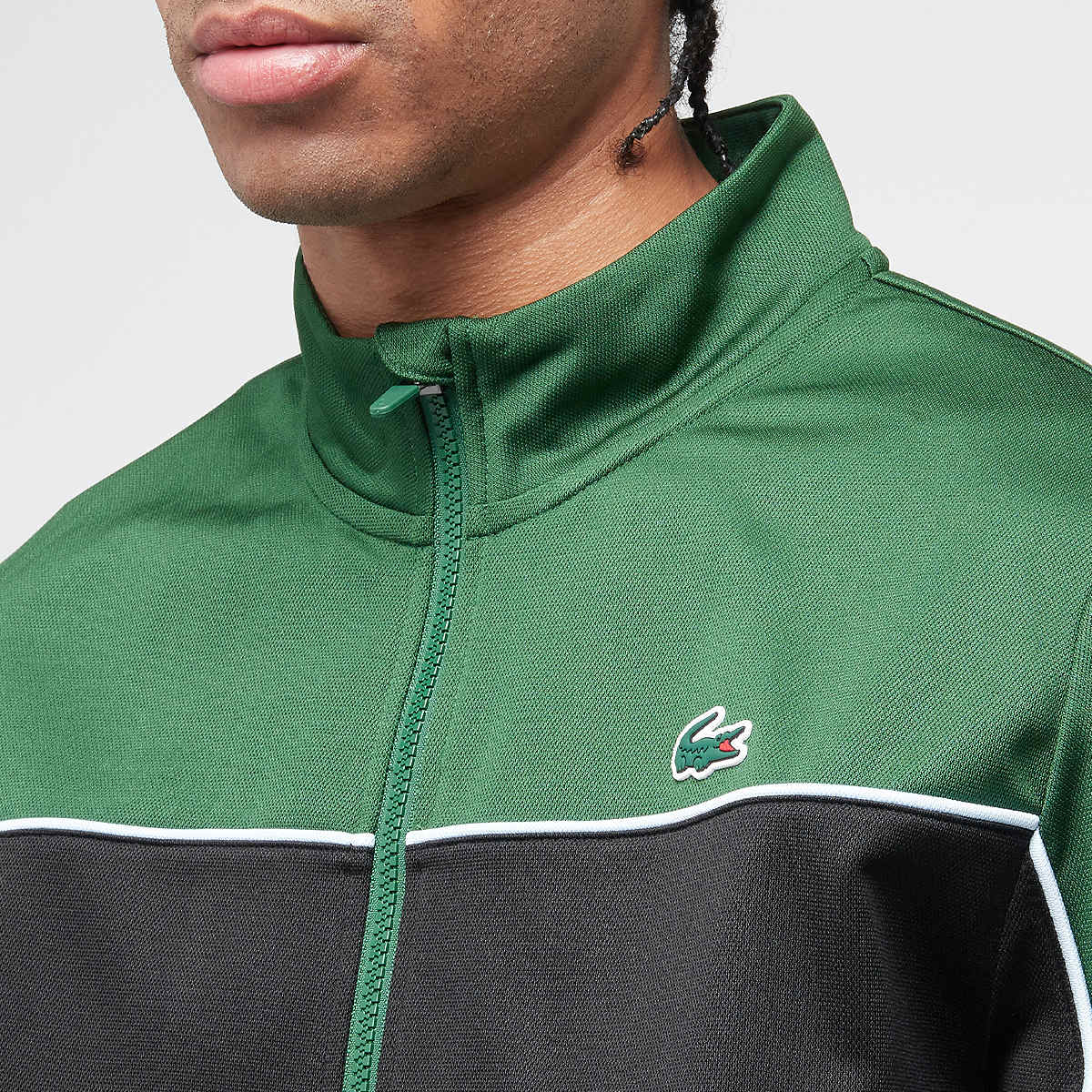 Lacoste Sweatshirts men Trainingspakken groen Maat S Kleding