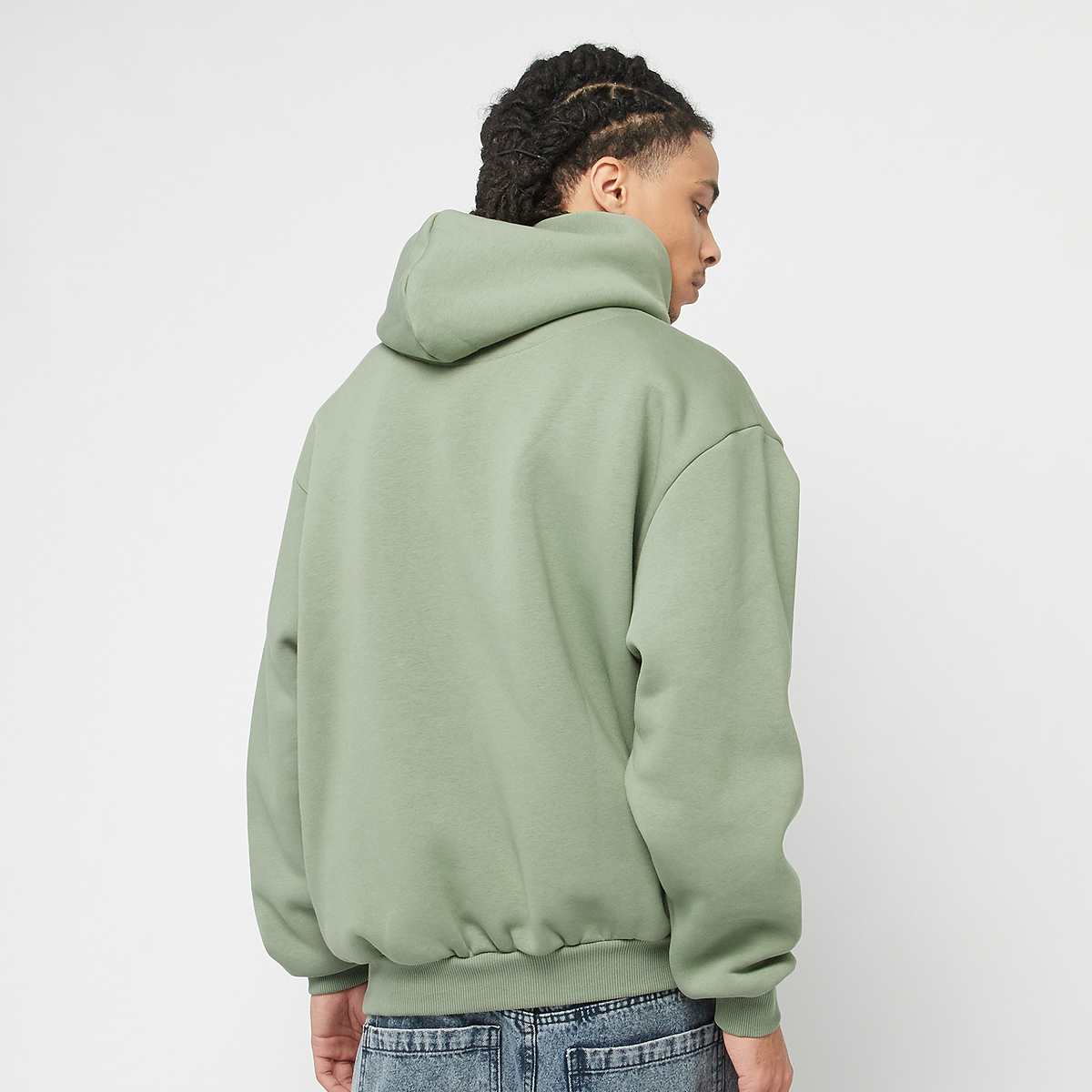 Karl Kani Small Signature Essential Oversized Hoodie Men Hoodies & Sweaters groen Maat S Kleding