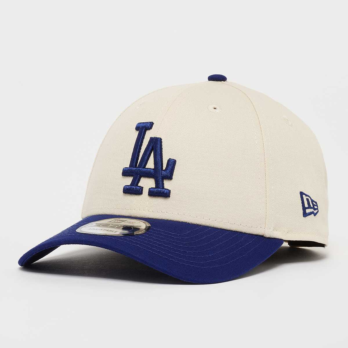 New era 9Forty Colourblock Los Angeles Dodgers Caps in beige formaten: ONE SIZE