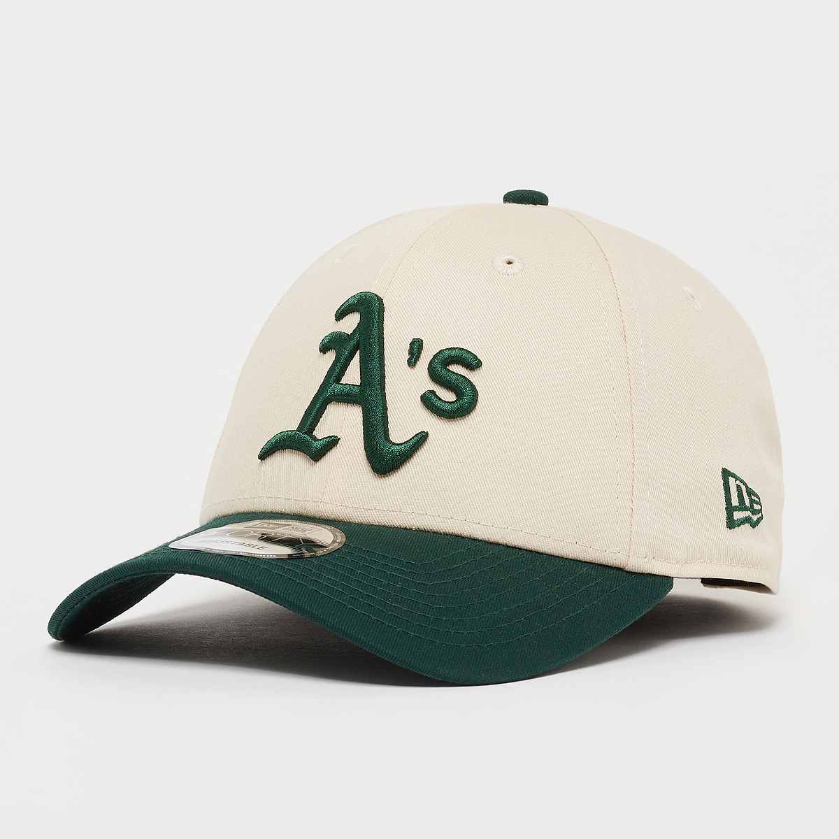 new era 9Forty Colourblock Oakland Athletics Caps in beige formaten: ONE SIZE