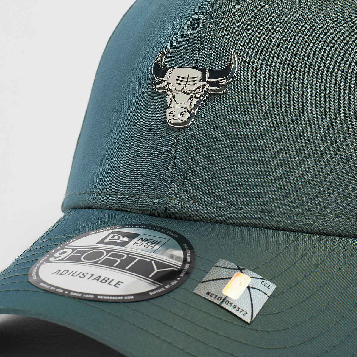 new era 9FORTY NBA Tech Chicago Bulls unisex Caps groen Maat ONE SIZE Accessoires