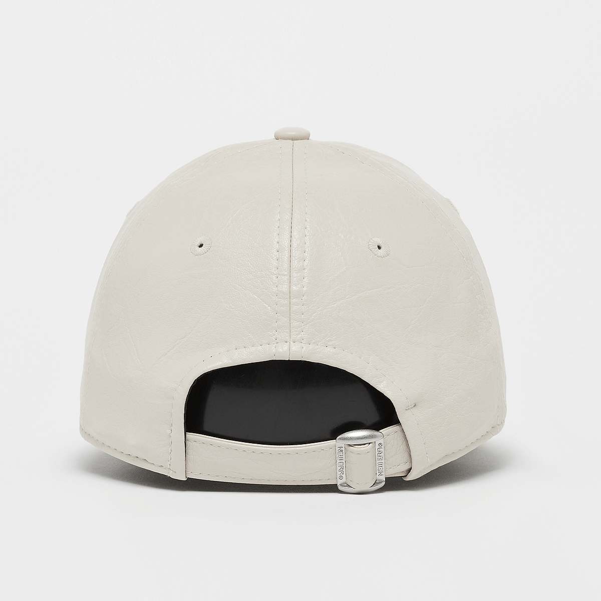 new era Female 9FORTY Crinkled PU York Yankees women Caps beige Maat ONE SIZE Accessoires