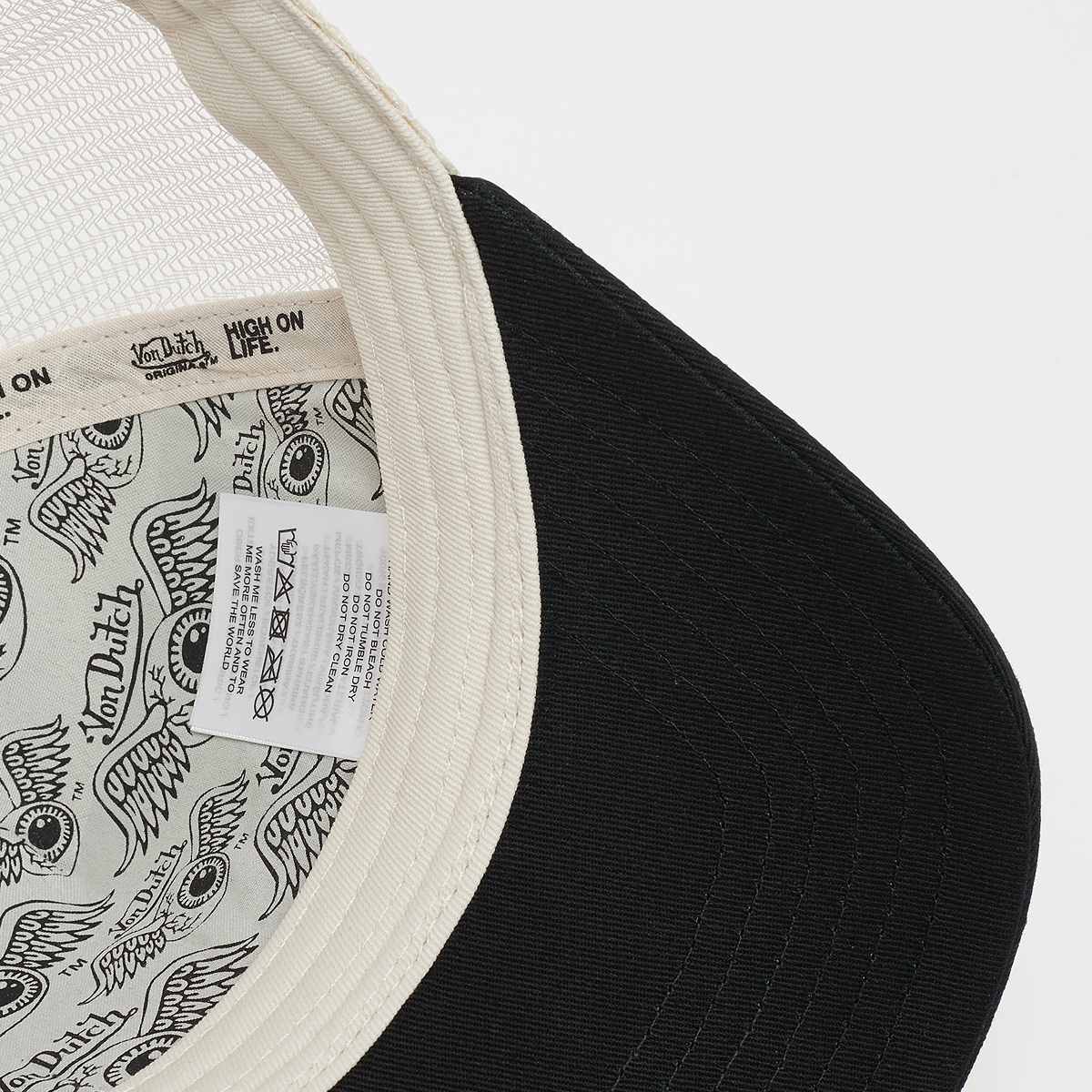 Von Dutch Originals Trucker Newark unisex Caps beige Maat ONE SIZE Accessoires