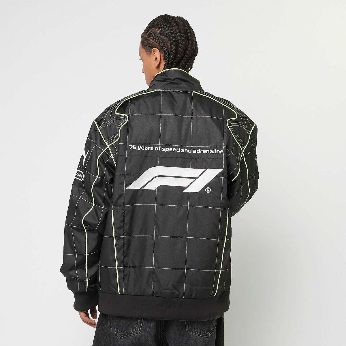 Puma F1 Racing Jacket men Bomberjacks zwart Maat L Kleding