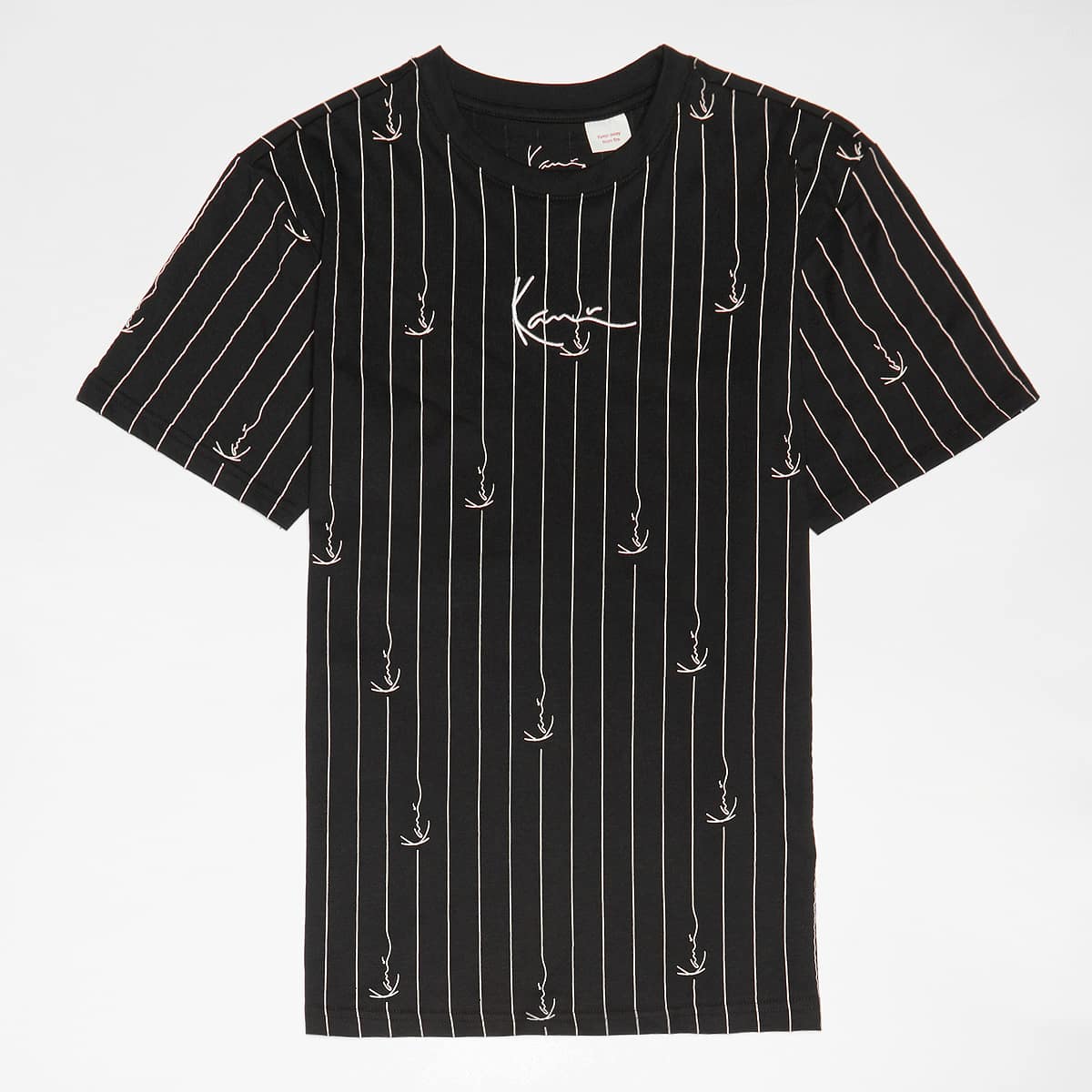 Karl Kani, Signature  Pinstripe Oversized Tee Junior, black