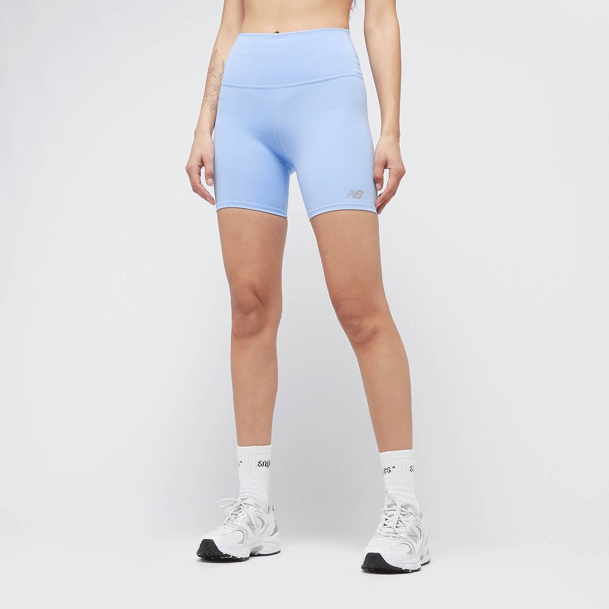 New Balance, Harmony High Rise Short 6", blue