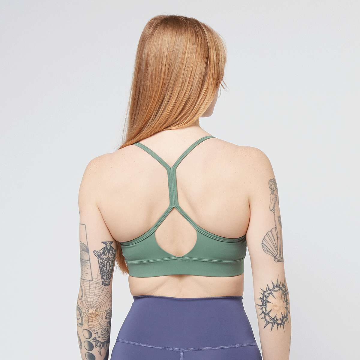 New Balance Essential Yoga Bra women Onderbroeken groen Maat XS Kleding
