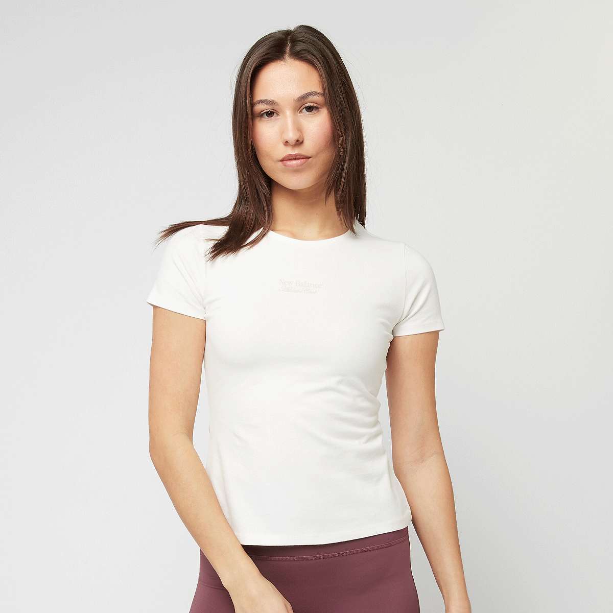New Balance Logo Fitted T-Shirt wo T-Shirts & Polo's wit Maat XS Kleding