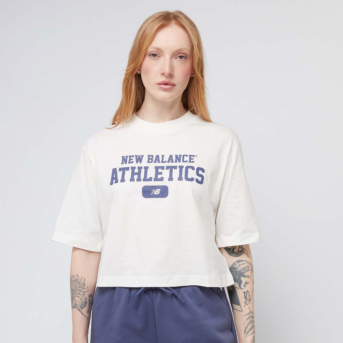 New Balance, Heritage Relaxed T-Shirt, beige