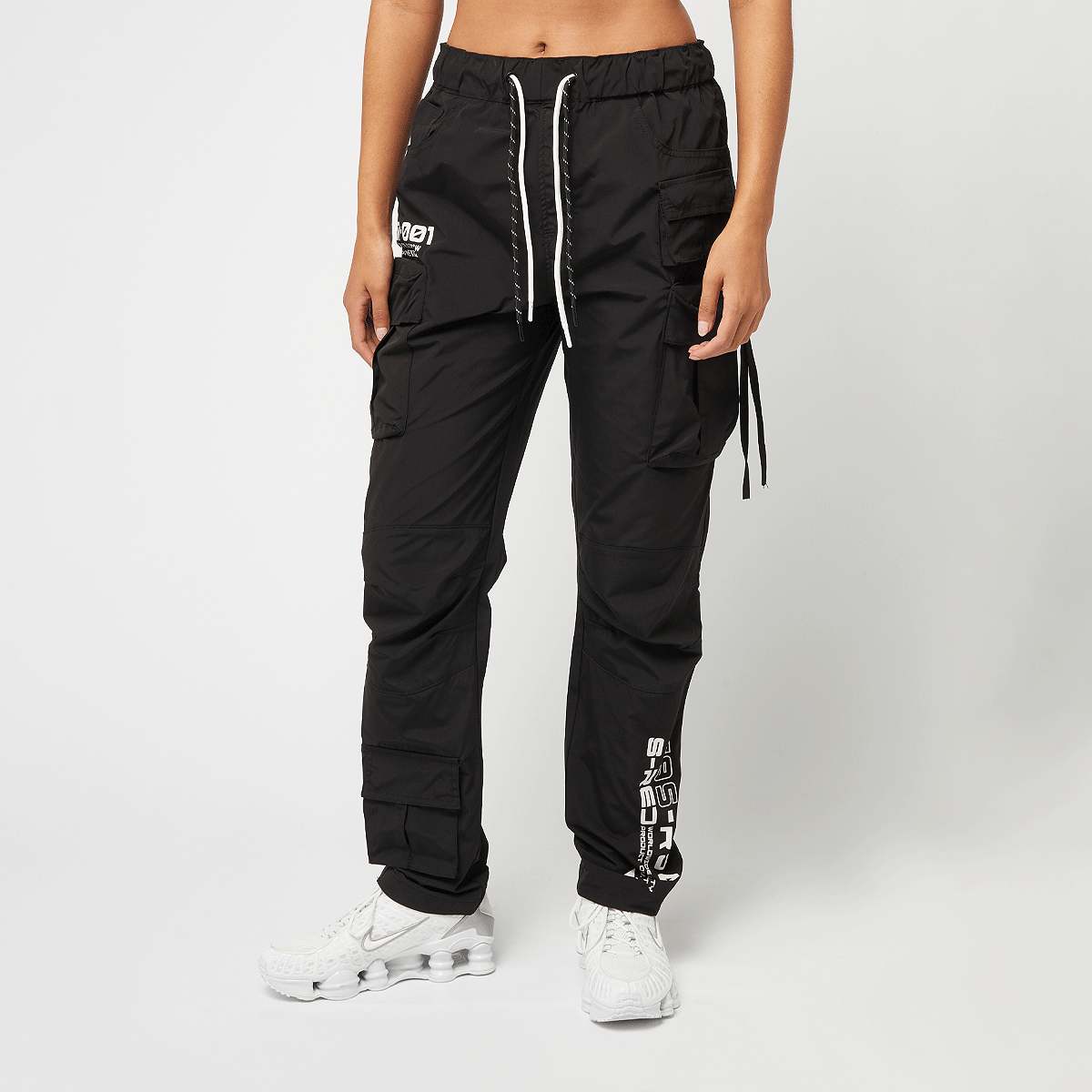 Smoke Rise, Relaxed Utility Pants, black