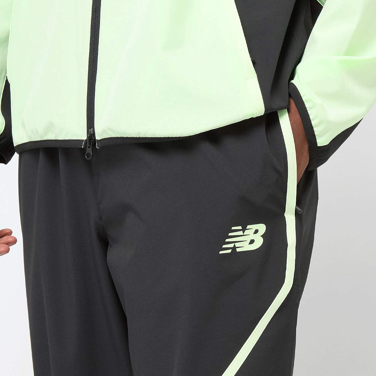 New Balance 02420658_productName men Trainingsbroeken zwart Maat M Kleding